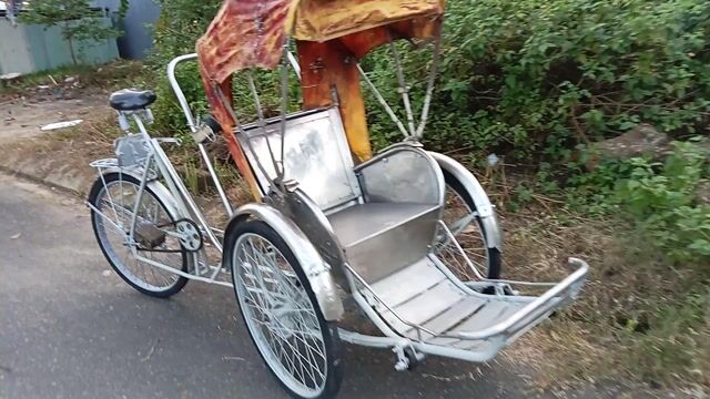 Đạp Xích Lô Lớn nặng hơn 100 ký. để lâu lắm rồi. Mua bán Xe đạp tại Quận Cẩm Lệ Đà Nẵng được đăng bởi Triều hình 1