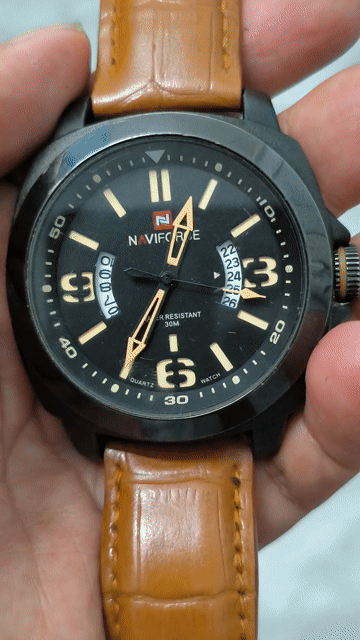 Đồng hồ Naviforce NF9062M Nam dây da. Mua bán Đồng hồ tại Thành phố Huế Thừa Thiên Huế được đăng bởi Shop LucyHoang hình 1