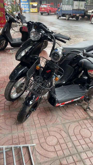 Xe đạp điện M133 màu Đen. Mua bán Xe đạp tại Quận Long Biên Hà Nội được đăng bởi Xe điện Huân Linh hình 1
