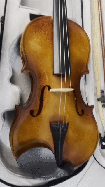 Đàn violin gỗ nâu. Mua bán Nhạc cụ tại Huyện Bình Chánh Tp Hồ Chí Minh được đăng bởi ĐỒ CỦ SÀI GÒN hình 1