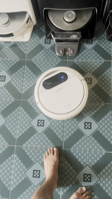 Robot hút bụi DEEBOT Trắng đã dùng. Mua bán Thiết bị vệ sinh, nhà tắm tại Thành phố Tây Ninh Tây Ninh được đăng bởi tèo hình 1