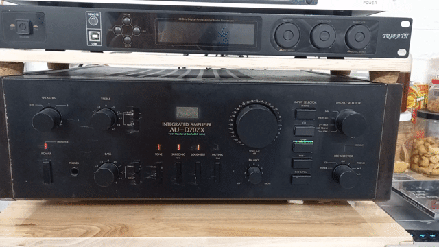 Amply Sansui AU-D707X Đen Đã qua sử dụng. Mua bán Tivi, Âm thanh tại Quận 8 Tp Hồ Chí Minh được đăng bởi trinxm hình 1