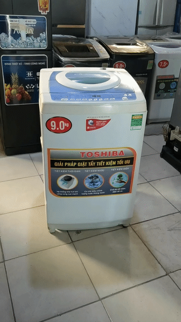 Máy giặt Toshiba 8.2kg cửa trên. Mua bán Máy giặt tại Quận Bình Thạnh Tp Hồ Chí Minh được đăng bởi Thanh Hải hình 1