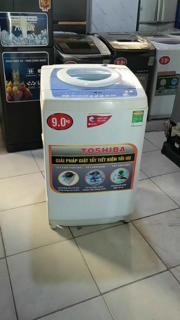 Máy giặt Toshiba 8.2kg cửa trên. Mua bán Máy giặt tại Quận Bình Thạnh Tp Hồ Chí Minh được đăng bởi Thanh Hải hình 1