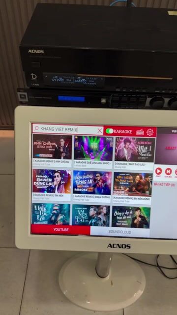 Đầu karaoke Acnos SK9108S và màn hình cảm ứng. Mua bán Tivi, Âm thanh tại Quận Bình Tân Tp Hồ Chí Minh được đăng bởi Nguyễn Duy Tân hình 1