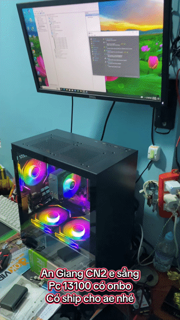 AN GIANG CN2 E SẲNG PC 7TR6, CÓ SHIP NHÉ. Mua bán Máy tính để bàn tại Huyện Chợ Mới An Giang được đăng bởi Vi Tính Phát Tài hình 1