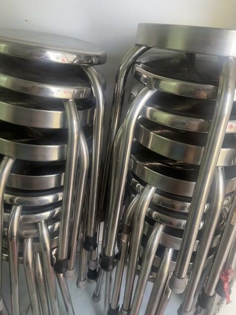 thanh lý ghế inox Quiphuc 201. Mua bán Bàn ghế tại Thành phố Nha Trang Khánh Hòa được đăng bởi SaVy hình 1
