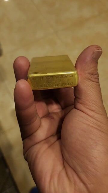Bật lửa Zippo Vintage 88 Đồng thau. Mua bán Đồ sưu tầm, đồ cổ tại Thành phố Đà Lạt Lâm Đồng được đăng bởi Ngoc Le hình 1