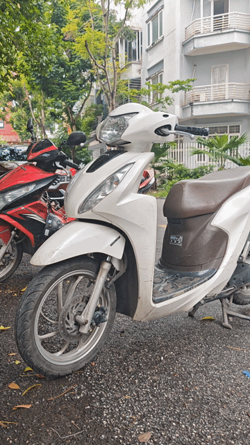 Honda Vision 2022 Smart key Trắng. Mua bán Xe máy tại Quận Hà Đông Hà Nội được đăng bởi Nguyễn Hải Anh hình 1