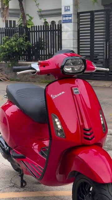 🌈 Vespa Sprint 2019–Đỏ Đen Sporty—Máy Zin/Chất. Mua bán Xe máy tại Thành phố Biên Hòa Đồng Nai được đăng bởi Phong hình 1