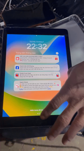 Apple iPad Pro 9.7 inch 32GB Wifi 4G Xám 98%. Mua bán Máy tính bảng tại Thành phố Bạc Liêu Bạc Liêu được đăng bởi Tâm Marco hình 1
