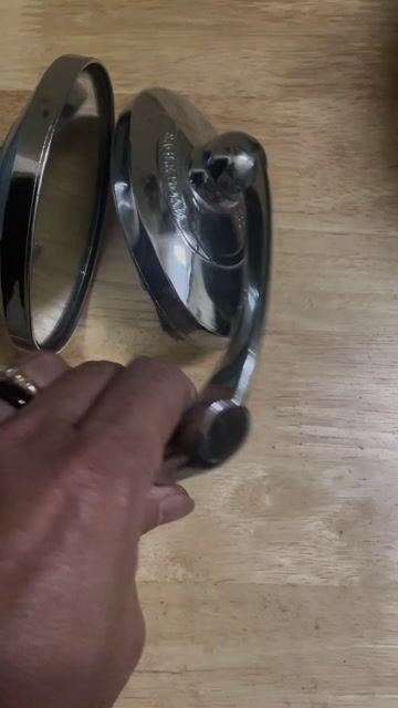 Gương chiếu hậu kim loại bạc xe cổ mới. Mua bán Phụ tùng xe tại Quận Tây Hồ Hà Nội được đăng bởi Đoàn Văn Long hình 1