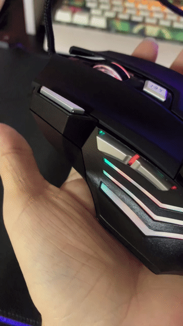 Chuột gaming D6 Đen. Mua bán Phụ kiện (Màn hình, Chuột...) tại Quận Liên Chiểu Đà Nẵng được đăng bởi Shop thanh lý phụ kiện hình 1