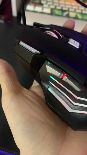 Chuột gaming D6 Đen. Mua bán Phụ kiện (Màn hình, Chuột...) tại Quận Liên Chiểu Đà Nẵng được đăng bởi Shop thanh lý phụ kiện hình 1