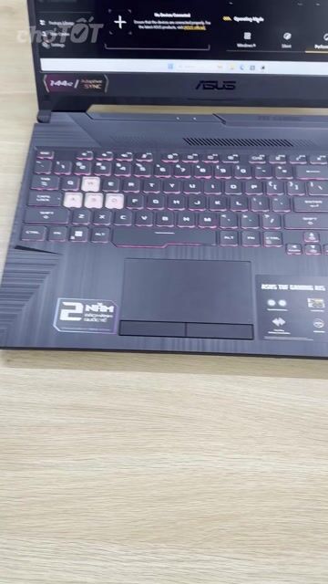 Asus TUF Gaming FA506NFR Ryzen 7 7435HS BH 12/2027. Mua bán Laptop tại Quận Hoàng Mai Hà Nội được đăng bởi Hoàng Bách Techlife hình 1