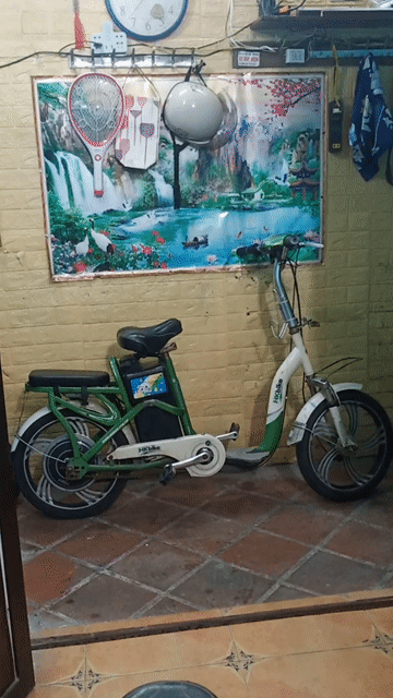 Xe đạp điện HK Bike Ko bình. Mua bán Xe đạp tại Quận Thanh Xuân Hà Nội được đăng bởi Đồ Cũ hình 1