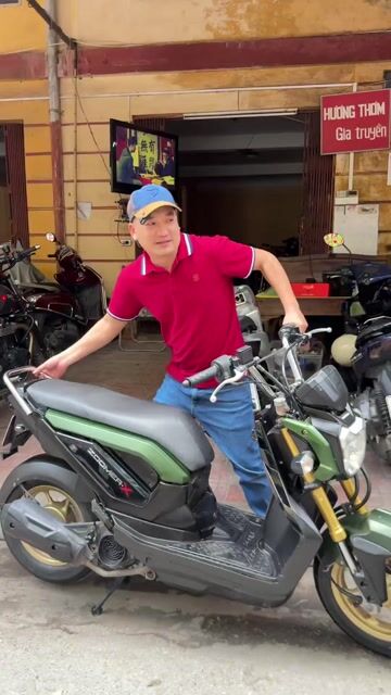 Honda Zoomer X 2015 Xanh rêu Cực Chất ạ 29B. Mua bán Xe máy tại Quận Ba Đình Hà Nội được đăng bởi Xe Máy Nam Thi hình 1