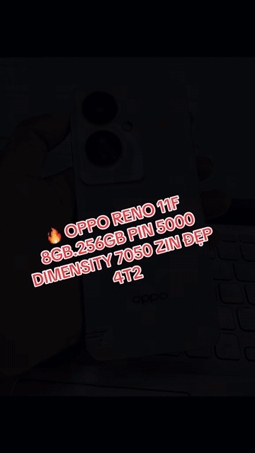 OPPO RENO 11F 5G 256GB Tím. Mua bán Điện thoại tại Quận Bình Thạnh Tp Hồ Chí Minh được đăng bởi AN MOBILE hình 1