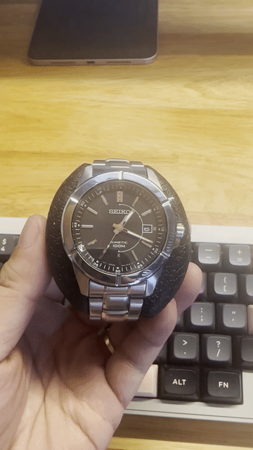 Đồng hồ Seiko cơ tích cót Kinetic chính hãng. Mua bán Đồng hồ tại Huyện Đức Trọng Lâm Đồng được đăng bởi 27TN Đức Trọng hình 1