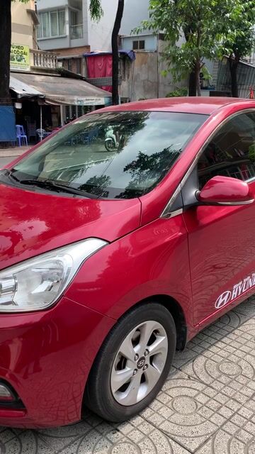 Hyundai i10 sedan 2021 1.2 Tự động Đỏ, 1 chủ, bstp. Mua bán Ô tô tại Quận 4 Tp Hồ Chí Minh được đăng bởi John wu hình 1