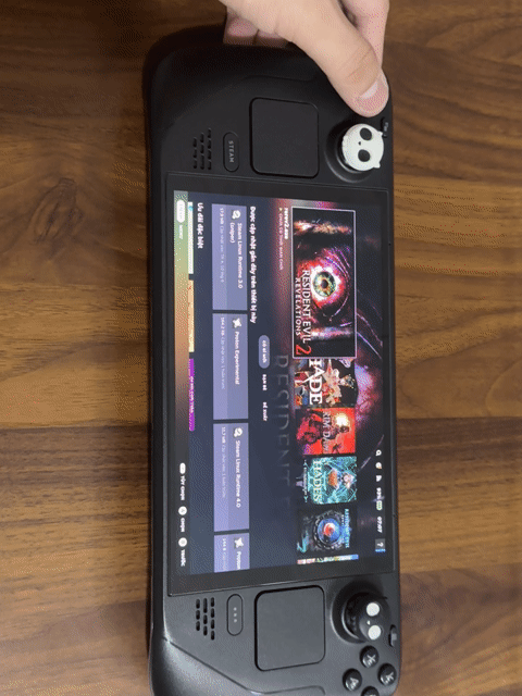 Máy chơi game cầm tay Valve Steam Deck OLED 512GB. Mua bán Thiết bị chơi game tại Thành phố Thuận An Bình Dương được đăng bởi Lê Huy hình 1