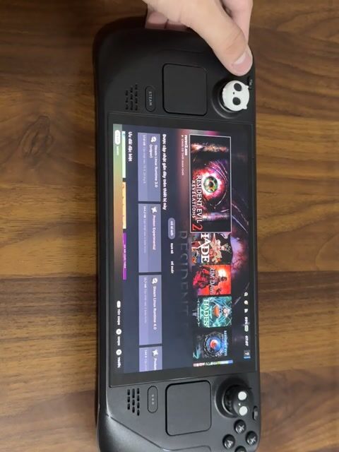Máy chơi game cầm tay Valve Steam Deck OLED 512GB. Mua bán Thiết bị chơi game tại Thành phố Thuận An Bình Dương được đăng bởi Lê Huy hình 1