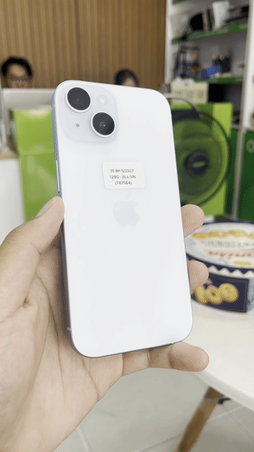 Apple iPhone 15 128GB Xanh dương. Mua bán Điện thoại tại Quận Ngô Quyền Hải Phòng được đăng bởi lê thanh thuỷ hình 1