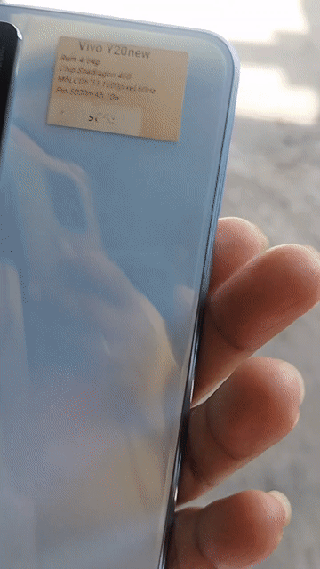Vivo Y20/ram4/64GB/full chức năng . Mua bán Điện thoại tại Huyện Châu Thành Trà Vinh được đăng bởi đi động giá rẽ hình 1
