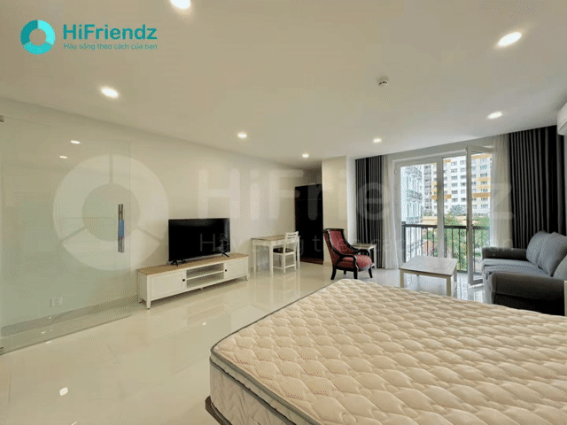 Cho thuê Căn hộ Chung cư Quận Bình Thạnh Tp Hồ Chí Minh diện tích 45 m² giá 6,7 triệu/tháng
