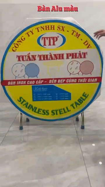 dọn kho dư 30 bàn alu cao cấp m2. Mua bán Bàn ghế tại Thành phố Bà Rịa Bà Rịa - Vũng Tàu được đăng bởi kho nệm tổng hợp hình 1