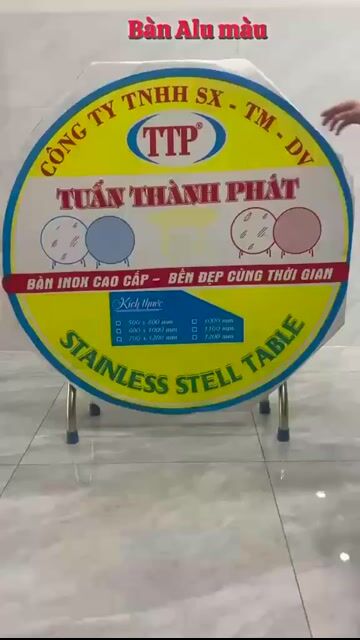 dọn kho dư 30 bàn alu cao cấp m2. Mua bán Bàn ghế tại Thành phố Bà Rịa Bà Rịa - Vũng Tàu được đăng bởi kho nệm tổng hợp hình 1
