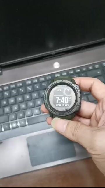 Garmin Instinct Solar Tactical Xanh rêu. Mua bán Thiết bị đeo thông minh tại Huyện Văn Lâm Hưng Yên được đăng bởi Ryoma hình 1