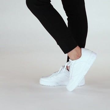 Womens Fila LNX 100 Athletic Shoe - White Monochrome video thumbnail