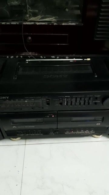 Đài radio cassette Sony CFS-710S Đen. Mua bán Tivi, Âm thanh tại Thành phố Mỹ Tho Tiền Giang được đăng bởi Nguyen Trong Thong hình 1