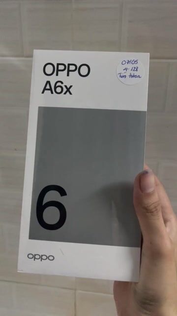 Oppo A6x 128GB Tím titan. Mua bán Điện thoại tại Huyện Hóc Môn Tp Hồ Chí Minh được đăng bởi Quách chí Tuấn  hình 1