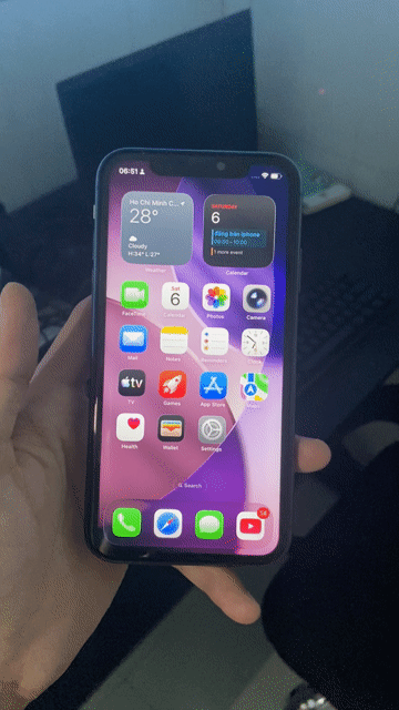 Apple iPhone 11 128GB Đen. Mua bán Điện thoại tại Thành phố Thủ Đức Tp Hồ Chí Minh được đăng bởi Nguyễn Minh Tuấn hình 1