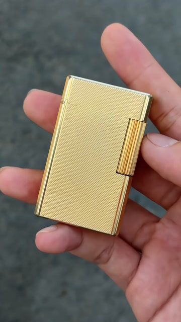 Bật lửa Dupont Vàng Kim loại. Mua bán Đồ sưu tầm, đồ cổ tại Huyện Cần Giờ Tp Hồ Chí Minh được đăng bởi Dương Trà hình 1