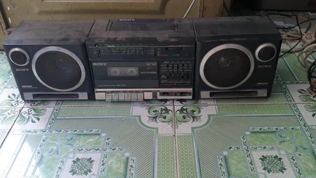 Đài cassette Sony CFS-1110S Đen. Mua bán Tivi, Âm thanh tại Quận Gò Vấp Tp Hồ Chí Minh được đăng bởi Gia huy hình 1