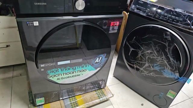 Máy giặt Samsung BESPOKE 12kg Đời mới. Giá cực tốt. Mua bán Máy giặt tại Quận 1 Tp Hồ Chí Minh được đăng bởi KIM Merchant hình 1