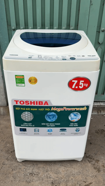 Máy giặt Toshiba 7.5kg Trắng giặt êm❤️. Mua bán Máy giặt tại Quận Bình Tân Tp Hồ Chí Minh được đăng bởi Điện Lạnh ĐỨC AN Bình Tân  hình 1