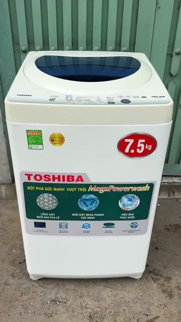 Máy giặt Toshiba 7.5kg Trắng giặt êm❤️. Mua bán Máy giặt tại Quận Bình Tân Tp Hồ Chí Minh được đăng bởi Điện Lạnh ĐỨC AN Bình Tân  hình 1