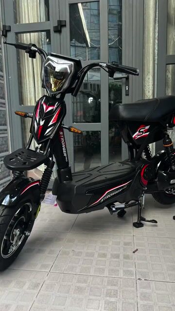 XE ĐIỆN STRONGERPRO–BÌNH LỚN 25AH, CHẠY XA 60-70km. Mua bán Xe điện tại Quận Gò Vấp Tp Hồ Chí Minh được đăng bởi Xe Điện Miền Nam hình 1