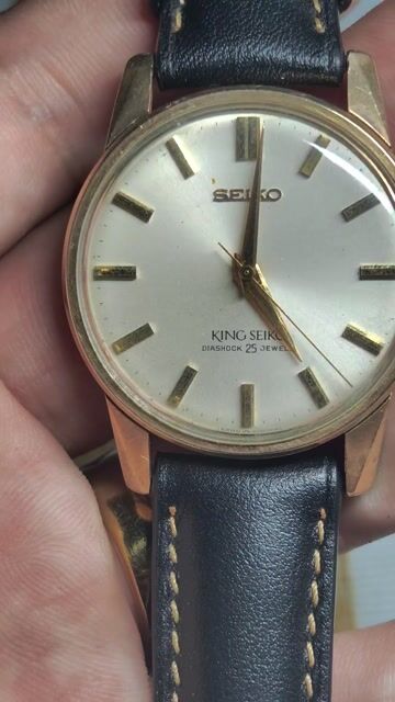Đồng hồ Seiko King Seiko Nam Vàng. Mua bán Đồng hồ tại Huyện Thanh Trì Hà Nội được đăng bởi Đồng hồ 2hand Giang còi  hình 1