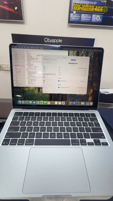 MACBOOK AIR M4 (16GB/512GB) | FULLBOX. Mua bán Laptop tại Quận Đống Đa Hà Nội được đăng bởi CITYAPPLE hình 1