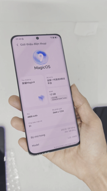 Honor honor Magic 4 8/256GB full chức năng . Mua bán Điện thoại tại Quận Thanh Xuân Hà Nội được đăng bởi Đỗ Mạnh Nhuận hình 1