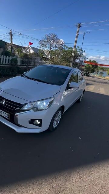 Mitsubishi Attrage máy 1.2 sx 2020 Trắng. Mua bán Ô tô tại Huyện Krông Pắc Đắk Lắk được đăng bởi LDLP hình 1