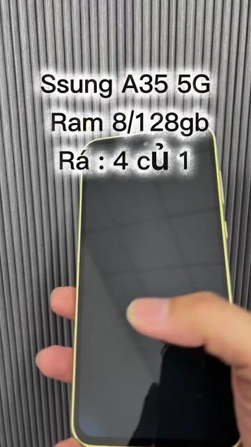 Samsung Galaxy A35 5G 128GB Vàng nhạt. Mua bán Điện thoại tại Quận 4 Tp Hồ Chí Minh được đăng bởi Tuấn hình 1