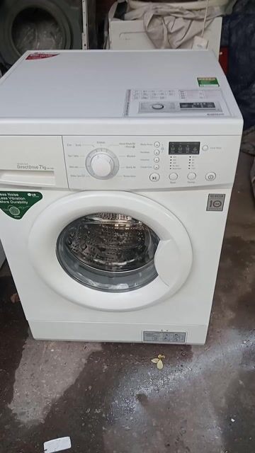 Máy giặt LG 7kg Trắng đẹp, bền bao ship . Mua bán Máy giặt tại Quận Tân Phú Tp Hồ Chí Minh được đăng bởi Điện Tử Quách Điêu hình 1