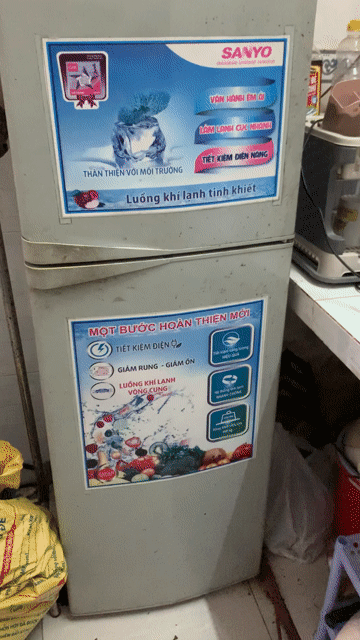 Tủ lạnh Sanyo Xám. Mua bán Tủ lạnh tại Huyện Long Thành Đồng Nai được đăng bởi Nguyễn Đức Hậu hình 1