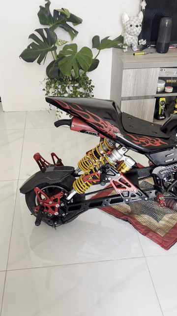 Benelli Mini bike Đen, Đỏ. Mua bán Xe máy tại Thành phố Thủ Đức Tp Hồ Chí Minh được đăng bởi Gia khương hình 1